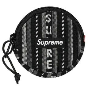 Supreme woven stripe coin pouch